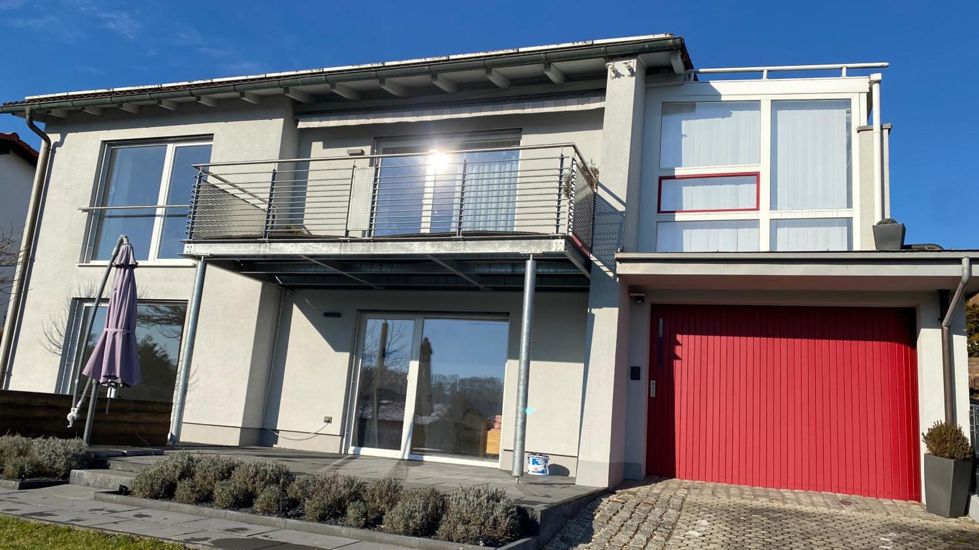 Fewo Luxus Wohnung Im Eigenen Ferienhaus, 120 Qm, Naehe Regensburg Mit Balkon, Terrasse & Garten, Gute Zuganbindung Laber Zewnętrze zdjęcie